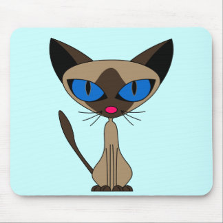 Siamese If You Please - Mousepad
