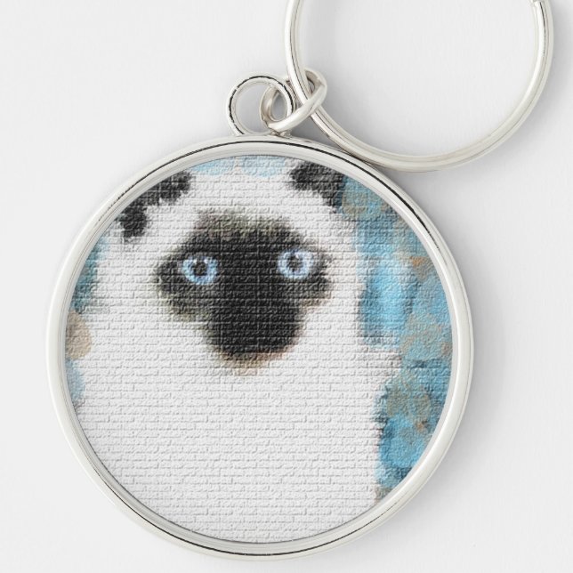 Siamese Keychain (Front)