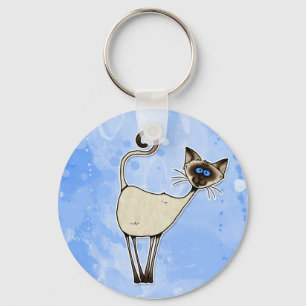 siamese keychain