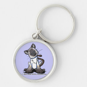 Siamese Kitten Keychain