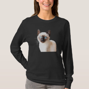 Siamese Kitty Tee Cats For Cat Mom Asian Cat