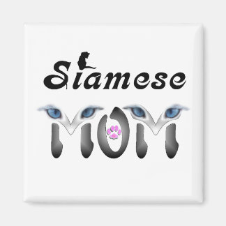 Siamese Mom Gifts Magnet