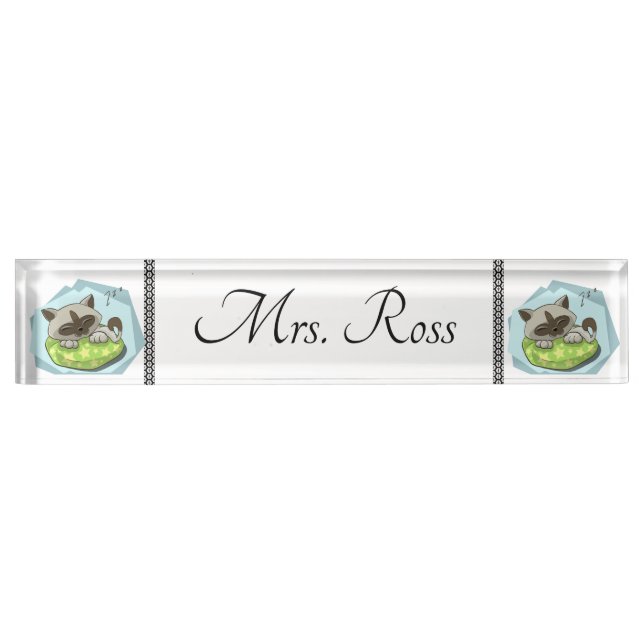 Siamese Nameplate (Front)