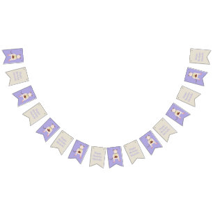 Siamese Rat with Birthday Cake Custom Bunting Flags