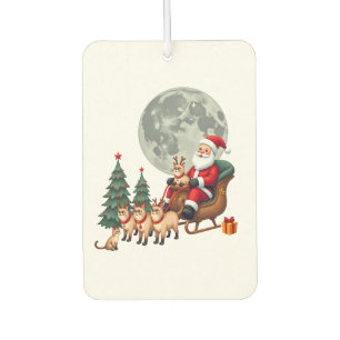 Siamese Reindeer Christmas Siamese Cat Lover Gifts Air Freshener