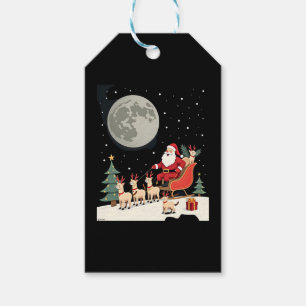 Siamese Reindeer Christmas Siamese Cat Lover Gifts Gift Tags