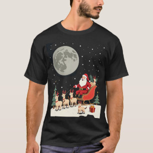 Siamese Reindeer Christmas Siamese Cat Lover Gifts T-Shirt