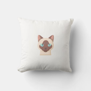 Siamese Throw Pillow