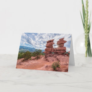Siamese Twins Colorado Sunburst Greeting Card