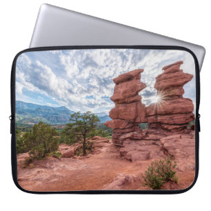 Siamese Twins Colorado Sunburst Laptop Sleeve
