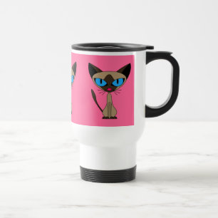 Siamois si vous svp - tasse de voyage