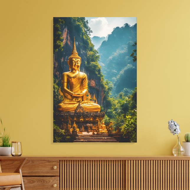 Siam's Eternal Seat Canvas Print (Insitu(LivingRoom))