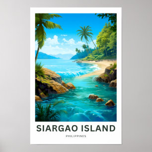 Siargao Island Philippines Travel Print
