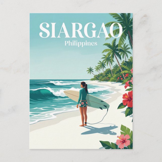 Siargao Philippines Postcard (Front)