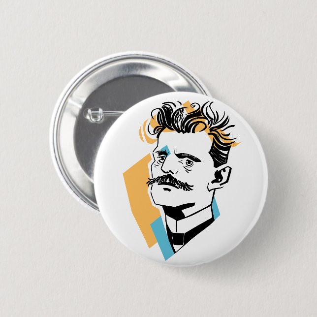 Sibelius 2 Inch Round Button (Front & Back)