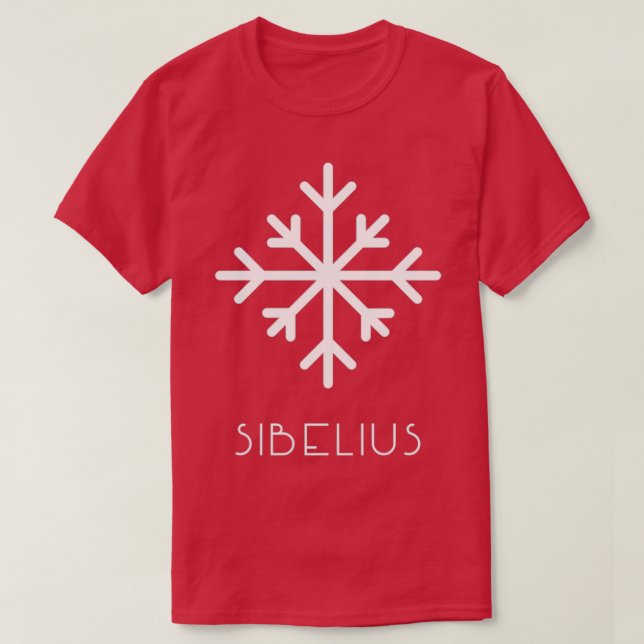 Sibelius Composer Collection T-Shirt (Design Front)
