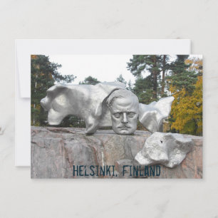 Sibelius monument, Helsinki, Finland card