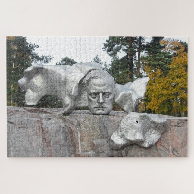 Sibelius monument, Helsinki, Finland Jigsaw Puzzle (Horizontal)