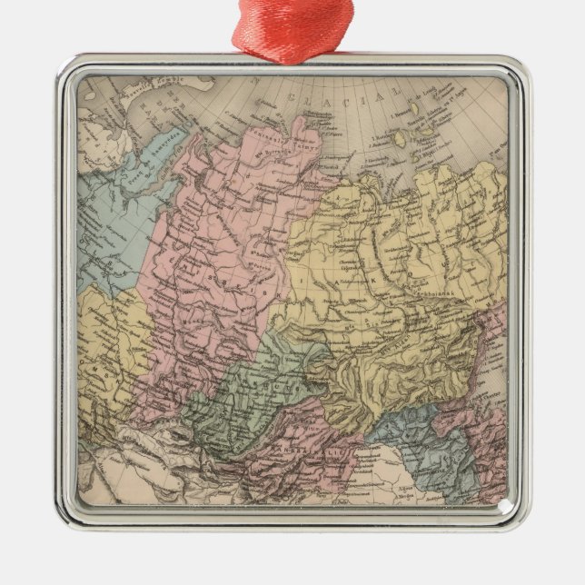 Siberia Metal Ornament (Front)