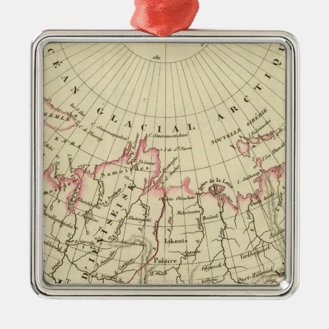 Siberia Metal Ornament (Front)