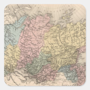 Siberia Square Sticker