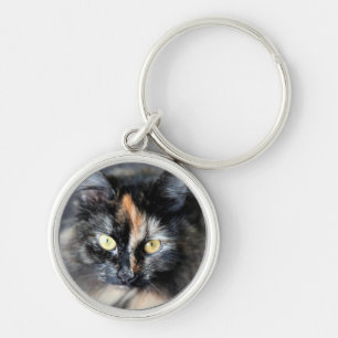 Siberian Cat Keychain