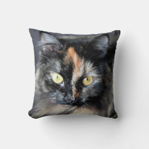 Siberian Cat Throw Pillow
