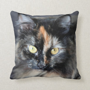 Siberian Cat Throw Pillow