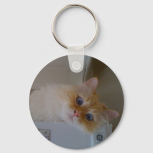Siberian Forest Cat Keychain