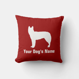 Siberian Husky シベリアン・ハスキー Throw Pillow