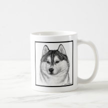 Siberian Husky Art by Glenda S. Harlan