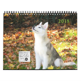 Siberian Husky Calendar