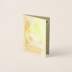 Siberian Husky Card / Alaskan Malamute Card Blank