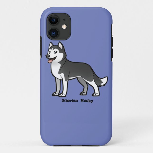 Siberian Husky Case-Mate iPhone Case (Back)