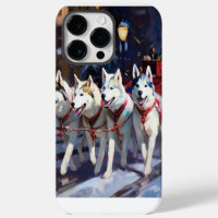 Siberian Husky Christmas Festive Season