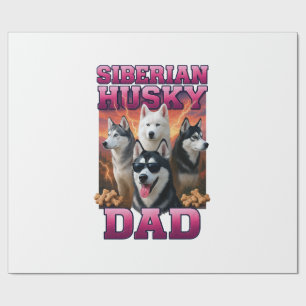 Siberian Husky Copy Copy Copy Wrapping Paper