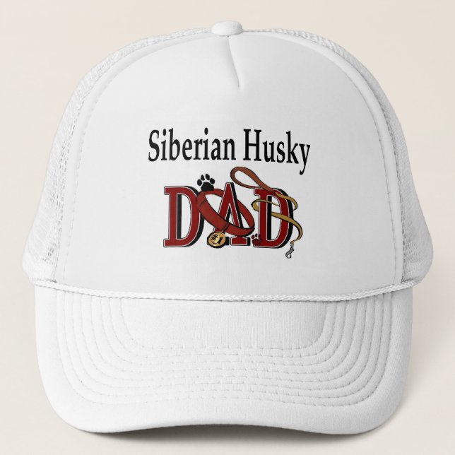 Siberian Husky Dad Hat (Front)