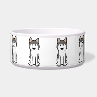 Siberian Husky Dog Cartoon