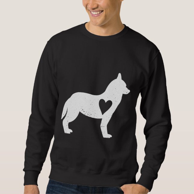 Siberian Husky Dog Lover      Sweatshirt (Front)