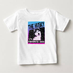 Siberian Husky Dog Pet Baby T-Shirt