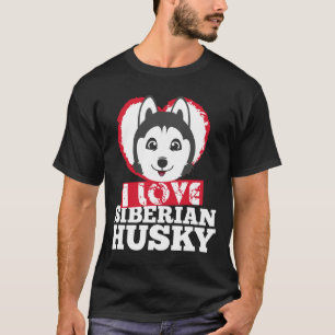 Siberian Husky Dog        T-Shirt