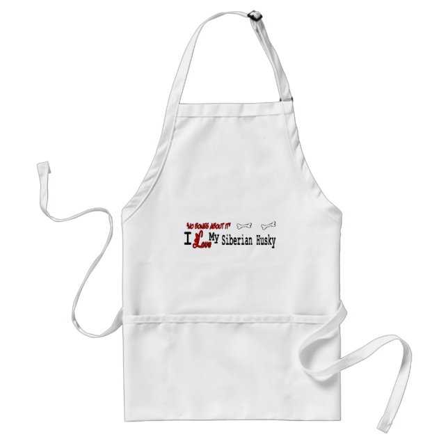Siberian Husky Gifts Standard Apron (Front)