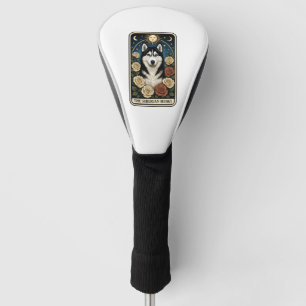Siberian Husky Golf Head Cover