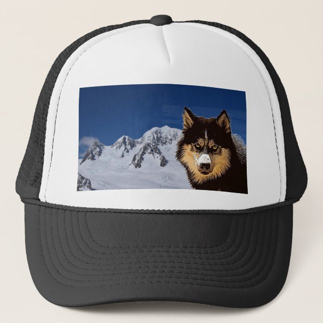 Siberian Husky Hat (Front)