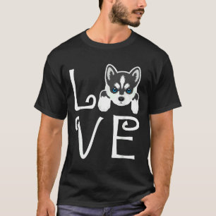 Siberian Husky Love Dog Owner Husky Puppy T-Shirt