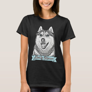 Siberian Husky Mama Statement T-Shirt
