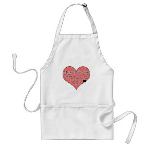 Siberian Husky Mixes Paw Prints Dog Humour Standard Apron
