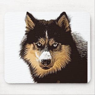 Siberian Husky Mouse Pad