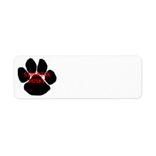 siberian husky name paw