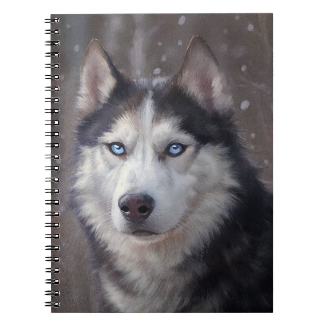 Siberian Husky Notebook (Front)